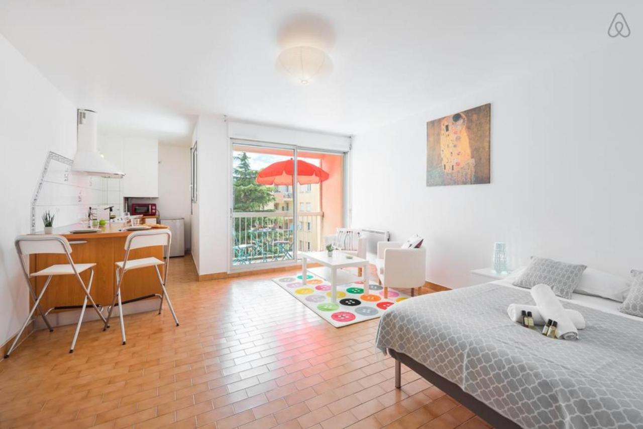 Charming Studio Close To The Train Station - Air Rental Montpellier Eksteriør billede